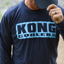KONG Cooler T-Shirt with light blue lettering