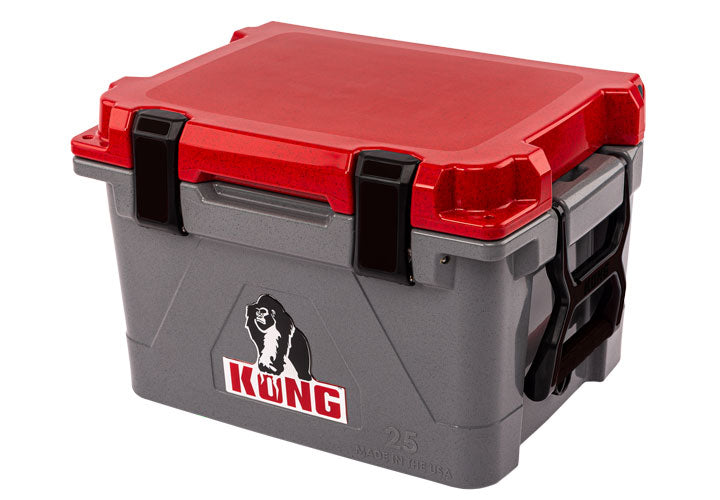KONG 25 Quart Rotomolded Cooler KONG Coolers Made in the USA