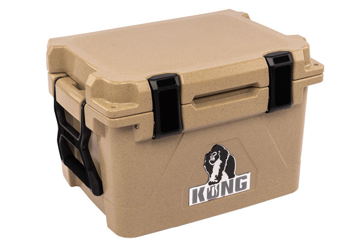 KONG 25 Quart Rotomolded Cooler KONG Coolers Made in the USA